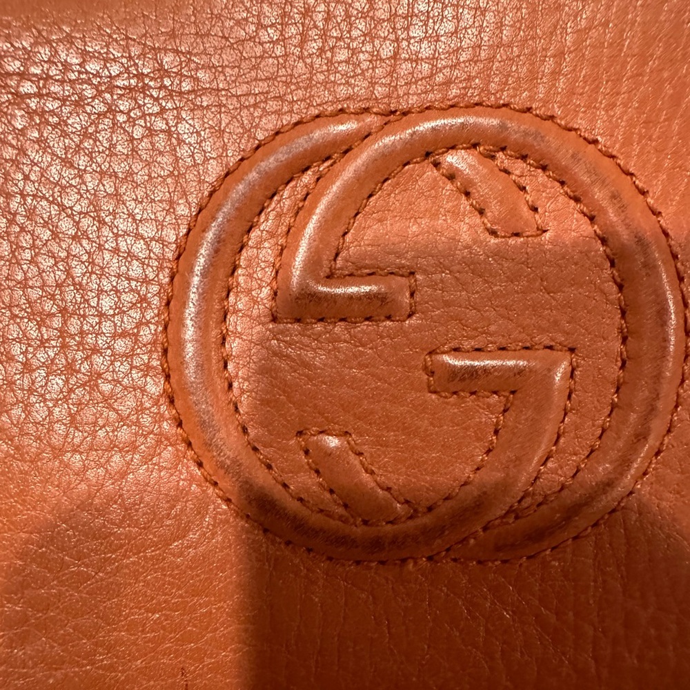Gucci Brown Leather Zip Around Wallet with Tassel - Picture 10 of 12